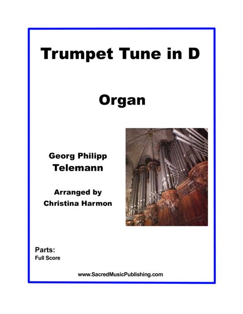 Telemann - Trumpet Tune In D - Organ